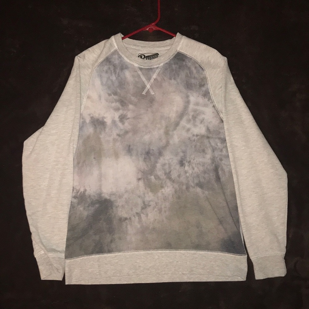 Grey TieDie Crewneck